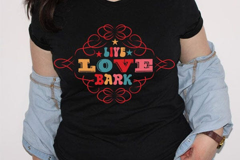 Live love bark SVG Angelina750 