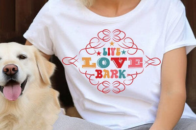 Live love bark SVG Angelina750 