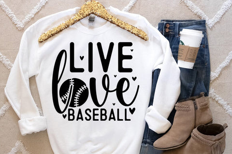live love baseball SVG Design SVG Designangry 