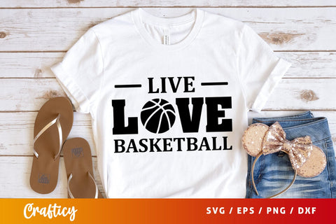 Live love basketball SVG Design SVG Designangry 
