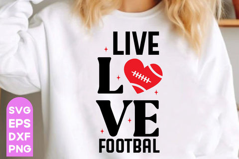 live love Football , Football SVG Bundle, Football Mom SVG, Sports Mom SVG, Football Saying svg, Football Family svg, Football quotes design, Football Mom, Football Papa, Football funny design, Love Football, Football Heart, Game day svg, SVG farhad farhad 