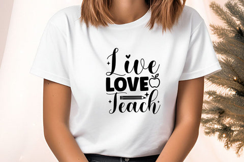 Live Love Teach svg aDesign SVG Designangry 