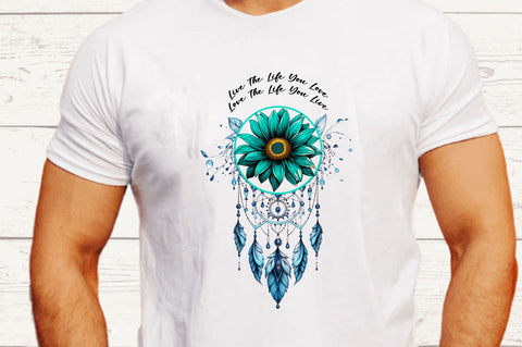 Live the life you love Sublimation Design Sublimation Regulrcrative 