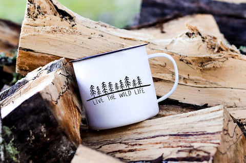 Live The Wild Life Adventure SVG SVG Pickled Thistle Creative 