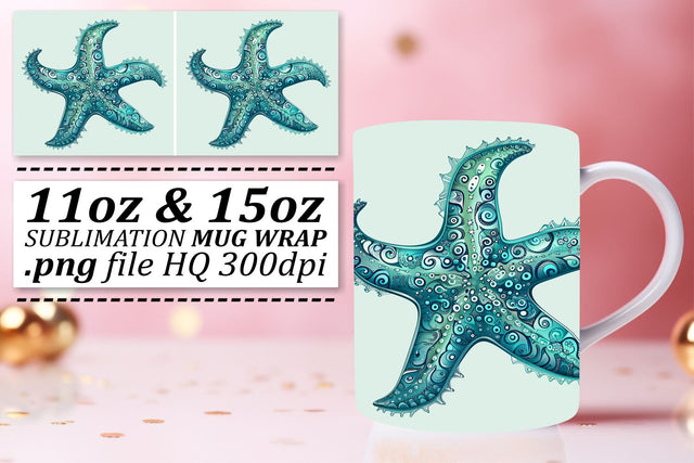 Lively Underwater Marine Life Sublimation Pattern Sublimation afrosvg 