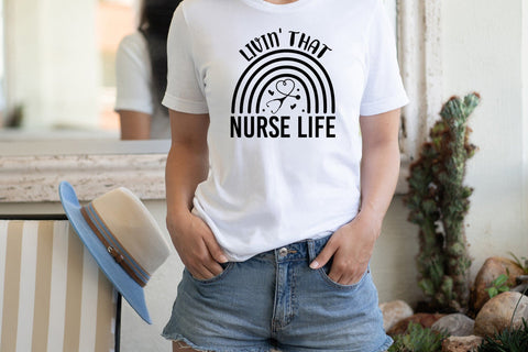 Livin That Nurse Life SVG Cut File SVG CraftLabSVG 