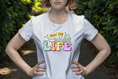 Livin the Scrub Life - Nurse Sublimation Sublimation CraftLabSVG 