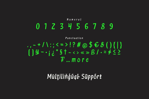 Liymadz - Horror Display Font Font twinletter 