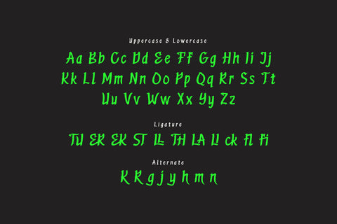 Liymadz - Horror Display Font Font twinletter 