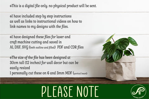 Lizard design name sign svg laser cut SVG APInspireddesigns 