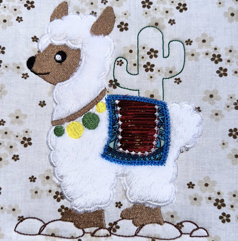 Llama Applique Machine embroidery design Embroidery/Applique DESIGNS Candles Design 