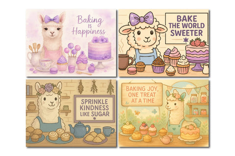 Llama Cutting Board , Mom Kitchen, Funny Sublimation Sublimation Paper Switch 