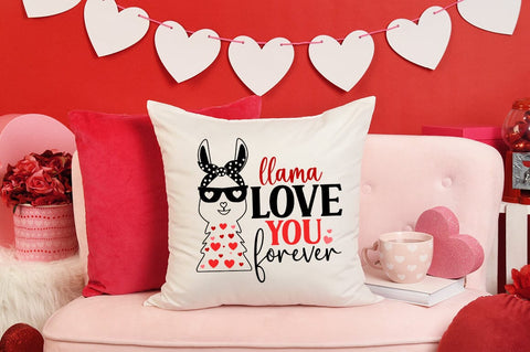 Llama Love You Forever SVG Design SVG Designangry 