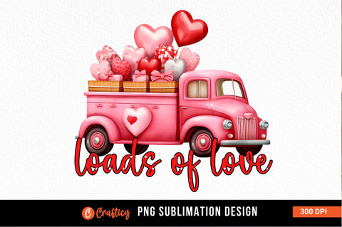 Loads of love PNG Design Sublimation Designangry 