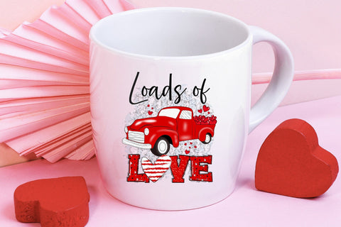 Loads of Love PNG, Valentine's Day Sublimation Sublimation CraftLabSVG 