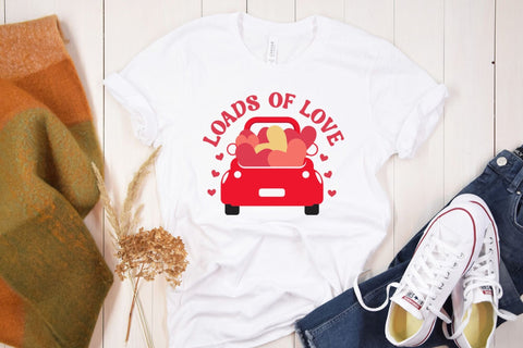 Loads of Love | Retro Valentine's Day SVG SVG CraftLabSVG 