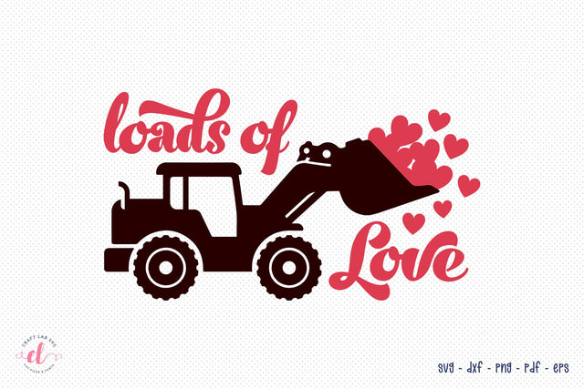 Loads of Love | Retro Valentine's Day SVG SVG CraftLabSVG 
