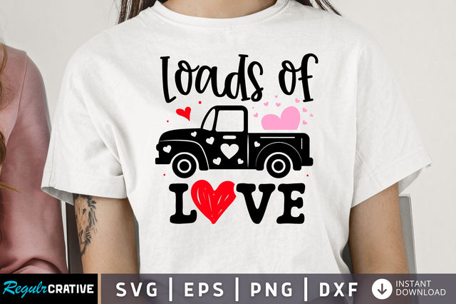 Loads of love SVG design SVG Regulrcrative 