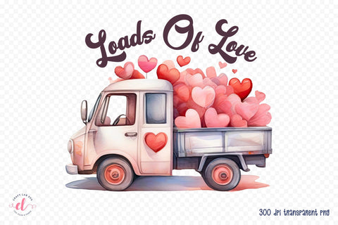 Loads of Love, Valentine's Day Sublimation Sublimation CraftLabSVG 