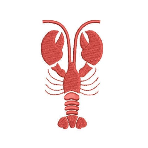 Lobster Embroidery Design Embroidery/Applique DESIGNS Creatively Embroidery 