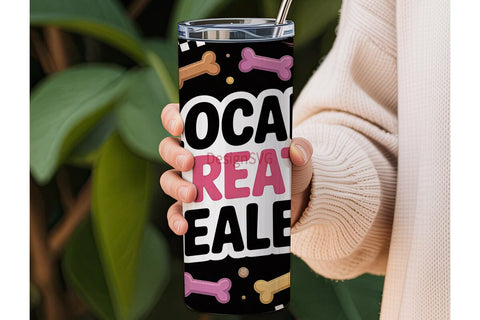 Local Treat Dealer 20oz Tumbler Wrap Sublimation DesignSVG 