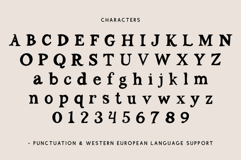 Loch Lomond Handlettered Serif Font Beck McCormick 