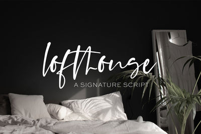 Lofthouse Script Font Beck McCormick 