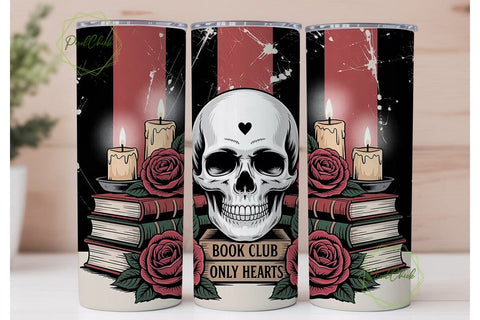 Lonely Hearts Book Club 20oz Tumbler Sublimation PixelChick 