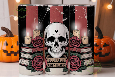 Lonely Hearts Book Club 20oz Tumbler Sublimation PixelChick 