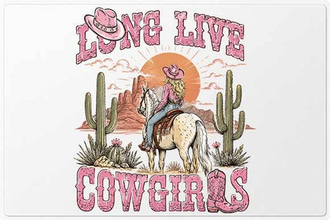 Long Live Cowgirls PNG | Western Horse Cowgirl PNG SVG BillahCrafts 