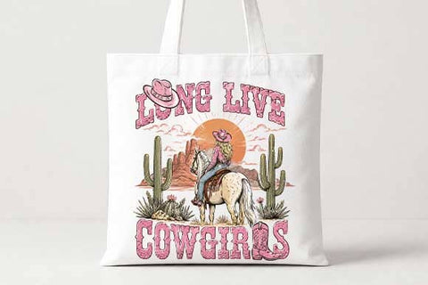 Long Live Cowgirls PNG | Western Horse Cowgirl PNG SVG BillahCrafts 
