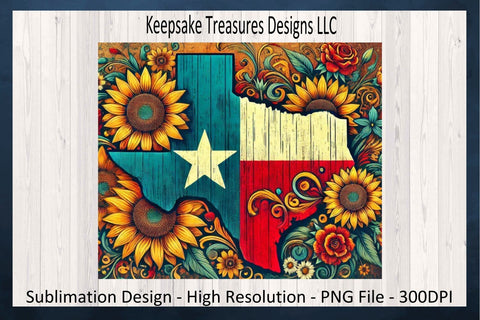 Long Star State, Texas Cutting Board, Sublimation PNG Kitchen Design, Digital Download Sublimation Keepsake Treasures Designs LLC. 