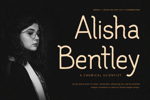 Longue - Rough Font Font Alpaprana Studio 