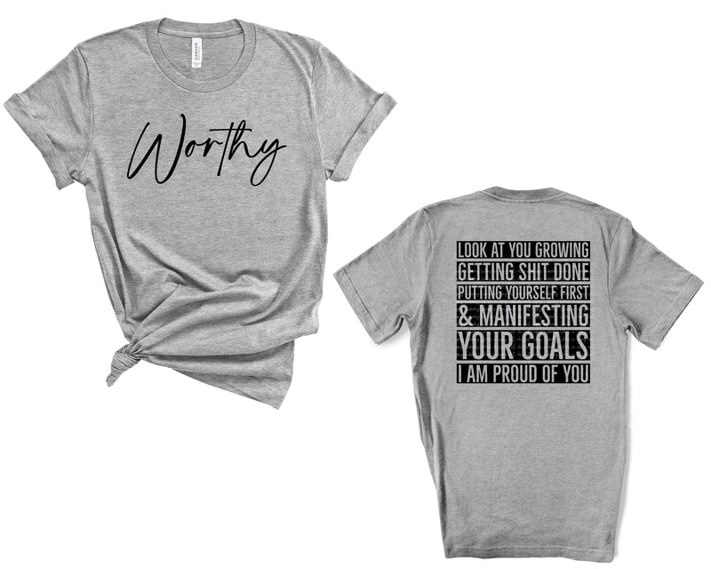 Look At You Growing Getting Shit Done Putting Yourself First & Manifesting Your Goals I Am Proud Of You | Self-Growth Motivation PNG | Personal Development Design Sublimation Crafting After Dark 