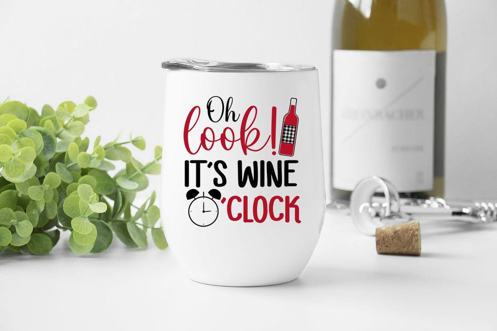 Look Its Wine Oclock SVG Design - So Fontsy