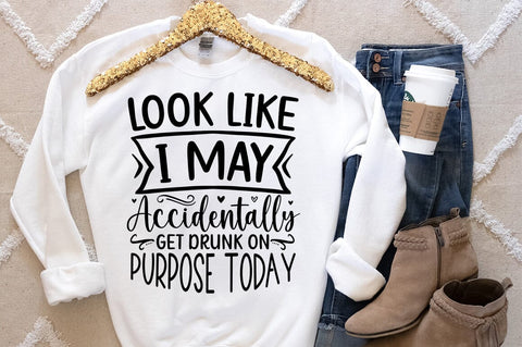 look like i may accidentally get drunk on purpose today SVG Design SVG Designangry 