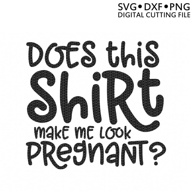 Look Pregnant? SVG Ikonart Design Shop 