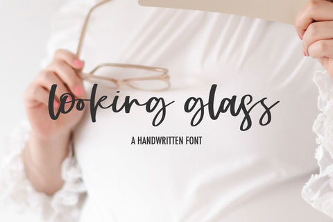 Looking Glass Script Font Beck McCormick 