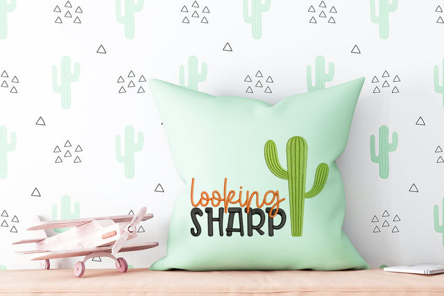 Looking Sharp Cactus Embroidery Embroidery/Applique DESIGNS Risa Rocks It 