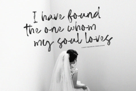 Lorient Gallery - Handbrushed Script Font Font Timur type 