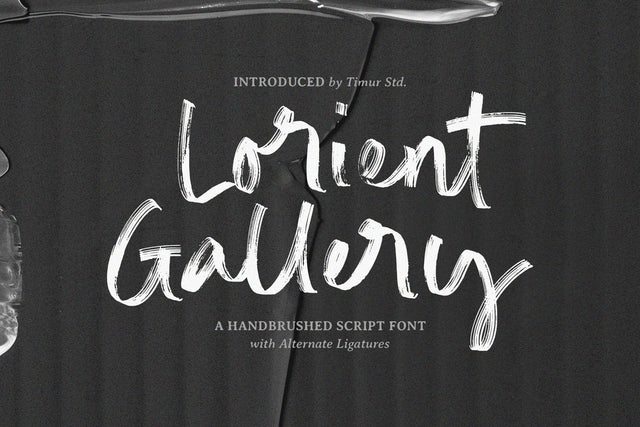 Lorient Gallery - Handbrushed Script Font Font Timur type 