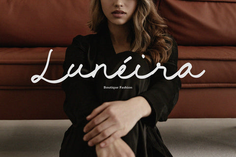 Lorieta Huxley - Modern Handwritten Script Font Font Timur type 