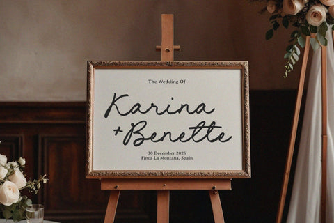 Lorieta Huxley - Modern Handwritten Script Font Font Timur type 