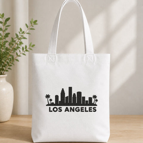 Los Angeles Skyline Embroidery Design – LA City Palm Trees Machine Embroidery File Embroidery/Applique DESIGNS PatternFeed8 