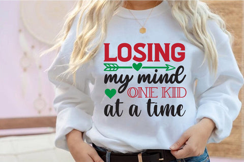 Losing my mind one kid at a time SVG Angelina750 