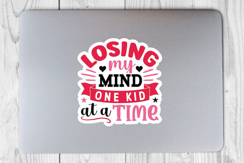Losing my mind one kid at a time SVG Angelina750 