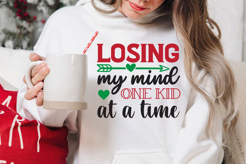 Losing my mind one kid at a time SVG Angelina750 