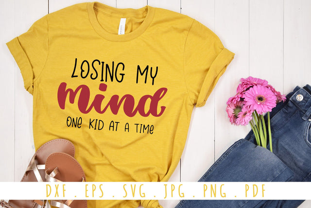 Losing My Mind SVG | Funny and Sarcastic Quotes SVG Cut File SVG dapiyupi store 