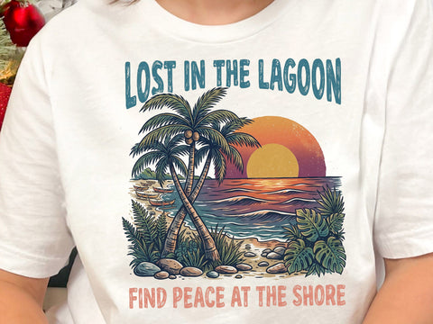 Lost In The Lagoon Beach PNG SVG DesignDestine 
