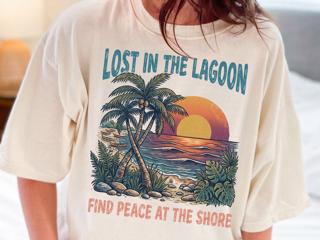 Lost In The Lagoon Beach PNG SVG DesignDestine 